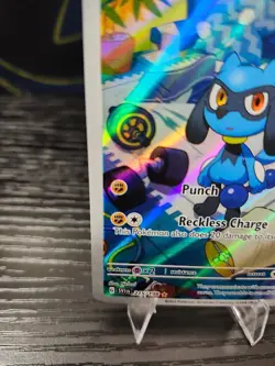 2023 Pokemon SV Riolu Illustration Rare #215/198 NM - Image 4