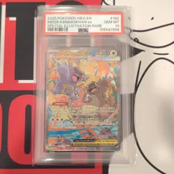 The Pokemon Company 2025 Mega Kangaskhan ex SIR Holo 182/132 EN PSA 10 - Image 1
