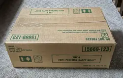 SEALED POKEMON MCDONALD’S 2021 25th ANNIVERSARY PROMO 150 BOOSTER PACK CASE - Image 1