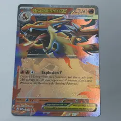 Pokemon TCG Mega Evolution Black Star Promo Mega Charizard Y ex MEP030 - Image 2