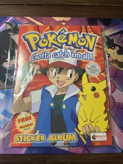1999 Topps Merlin Pokemon Series 1 Sticker Album - Image 1