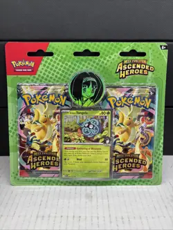 Pokemon TCG: Mega Evolution Ascended Heroes 2-Pack Collection Erika's Tangela 🔥 - Image 1