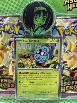Pokemon TCG: Mega Evolution Ascended Heroes 2-Pack Collection Erika's Tangela 🔥 - Image 2