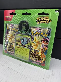 Pokemon TCG: Mega Evolution Ascended Heroes 2-Pack Collection Erika's Tangela 🔥 - Image 3