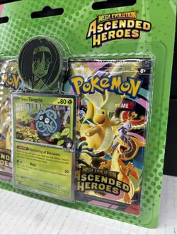 Pokemon TCG: Mega Evolution Ascended Heroes 2-Pack Collection Erika's Tangela 🔥 - Image 5