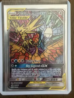 Pokemon Moltres Zapdos Articuno GX Tag Team Sm210 - Image 1