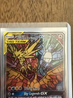 Pokemon Moltres Zapdos Articuno GX Tag Team Sm210 - Image 2