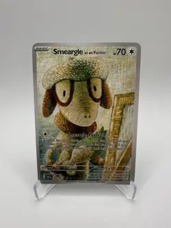 Smeargle as a Painter Pokemon x Van Gogh Black Star Promo ACG Art Card - NM - Image 1
