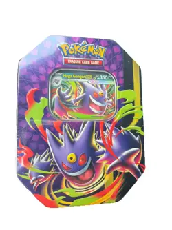 Pokemon TCG Mega Gengar ex Moonlit Tin Sealed 4 Booster Packs New 2026 - Image 1