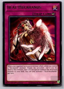 Ib'al-Hecahands PHRE-EN010 Rare Phantom Revenge Yu-Gi-Oh Near Mint - Image 1