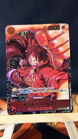 ONE PIECE Card Monkey D Luffy OP-05 ST01-012 SR Awakening of The New Era JP Ver - Image 1