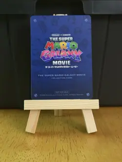 The Super Mario Galaxy Movie Promotional Yoshi Card Japan - Image 2