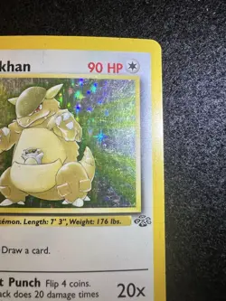 Pokemon Kangaskhan Holo 5/64 from Jungle Unlimited in HP condition. - Image 3