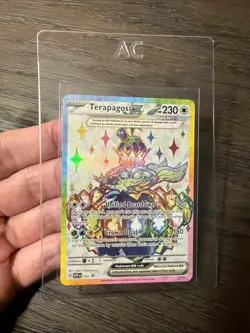 Terapagos ex 165 Holo Promo Scarlet & Violet Promo Pokemon Near Mint - Image 1