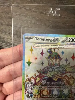 Terapagos ex 165 Holo Promo Scarlet & Violet Promo Pokemon Near Mint - Image 4