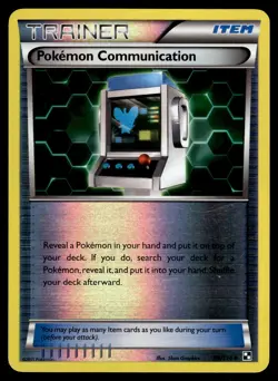 Pokemon Communication 99/114 Black & White Reverse Holo Uncommon Pokemon - Image 1
