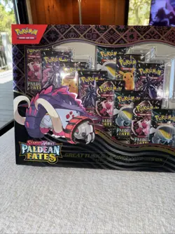Pokemon TCG PALDEAN FATES Great Tusk Iron Treads Ex Premium Collection ✅ NEW - Image 2