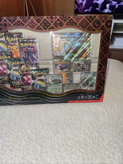 Pokemon TCG PALDEAN FATES Great Tusk Iron Treads Ex Premium Collection ✅ NEW - Image 4