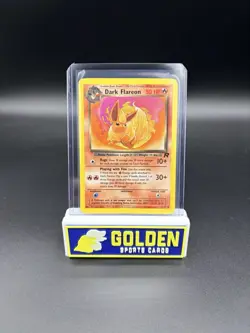 1999 Dark Flareon 35/82 Pokemon Team Rocket Regular - Image 1