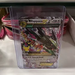 The Pokemon Company M Rayquaza EX 76/108 Roaring Skies Ultra Rare Holo Eng - Image 1