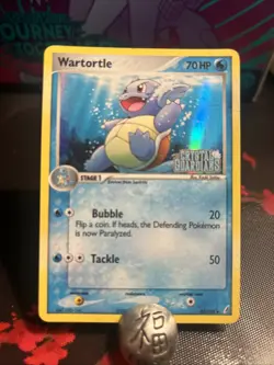 Pokemon 2006 Wartortle Reverse Holo Card 42/100 Stamped Crystal Guardians Dmg - Image 1