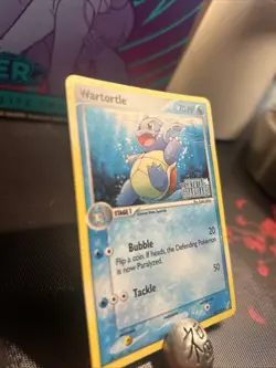Pokemon 2006 Wartortle Reverse Holo Card 42/100 Stamped Crystal Guardians Dmg - Image 2