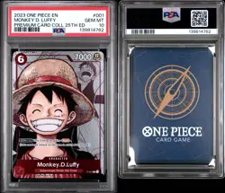 PSA 10 - Monkey.D.Luffy P-001 - One Piece Premium Collection 25th Anniversary - Image 1