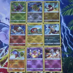 Pokemon Card | Mixed Sets English Radiant Rare Holo X9 Card Bundle - Image 1