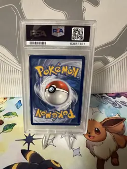 2021 Pokemon Celebrations Mew Holo Rare Card PSA 9 Mint 025/025 - Image 2