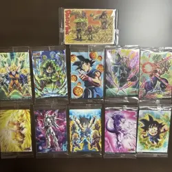 Dragon Ball Itajaga Card Lot 11 Cards Anime Collectible Collection Rare Set - Image 1