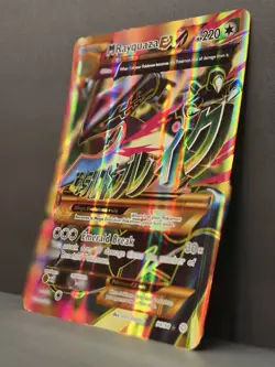 Mega M Rayquaza EX Jumbo/Oversized Card 98/98 Full Art Holo - Image 4
