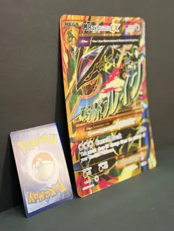 Mega M Rayquaza EX Jumbo/Oversized Card 98/98 Full Art Holo - Image 5
