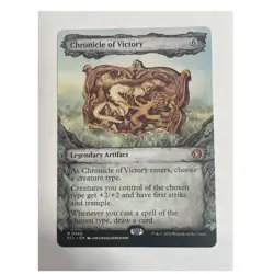 Chronicle of Victory | Legendary Artifact | NM | Tribal Anthem & Card Draw | MTG - Image 1
