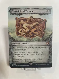 Chronicle of Victory | Legendary Artifact | NM | Tribal Anthem & Card Draw | MTG - Image 3