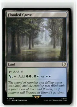 Flooded Grove 309 Commander: The Lord of the Rings: NM - Image 1