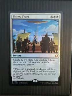 MTG United Front Foil Avatar: The Last Airbender # 39 NM - Image 1