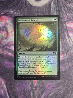 Malevolent Rumble Modern Horizons 3 Foil - Image 1