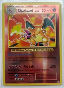 Charizard Reverse Holo XY Evolutions 11/108 ENG - Pokemon Card Rare - Image 1
