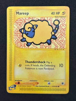 2002 POKEMON EXPEDITION BASE SET 119/165 MAREEP - MP - Image 1