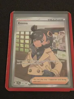 EMMA 107/086 ULTRA RARE POKEMON ME04: CHAOS RISING NM/M - Image 1