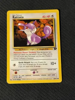 Rattata 66/82 - Pokemon Team Rocket MP - Image 1
