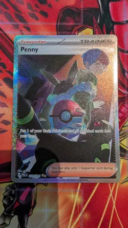 Pokemon TCG - Penny SIR - SV: Paldean Fates 239/091 - NM - Image 1