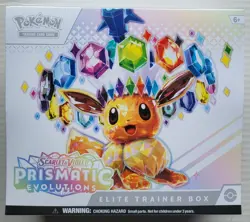 Pokemon TCG Scarlet & Violet Prismatic Evolutions Elite Trainer Box | Sealed ETB - Image 1