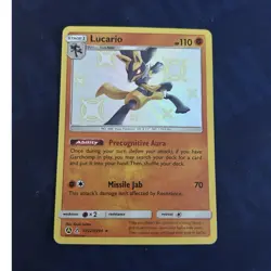 The Pokemon Company Lucario SV22/SV94 Hidden Fates Shiny Vault Holo English - Image 1