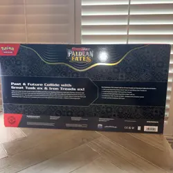 Pokemon TCG PALDEAN FATES Great Tusk Iron Treads Ex Premium Collection ✅ NEW - Image 4