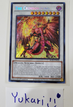 The Crimson King - BLZD-EN036 - Secret Rare - Blazing Dominion - NM Yugioh TCG - Image 1