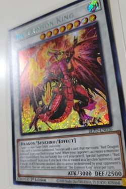 The Crimson King - BLZD-EN036 - Secret Rare - Blazing Dominion - NM Yugioh TCG - Image 2