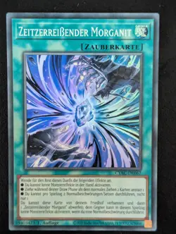 Zeitzerreißender Morganit CYAC-DE067 Super Rare Deutsch NM YUGIOH - Image 1