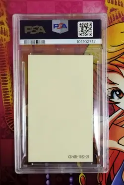 PSA 10 2022 One Piece Mugiwara Store Chara-Gum Collection RED 21 NAMI - Image 2