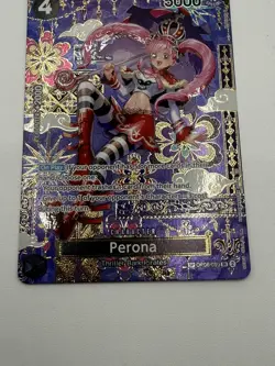 One Piece Perona OP06-093 OP14 SP English Alt Art The Azure Sea's Seven - Image 3